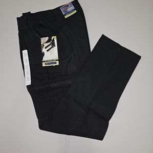 5.11 Tactical Pant Women 30/34 Black New Cotton Canvas Cargo 74251